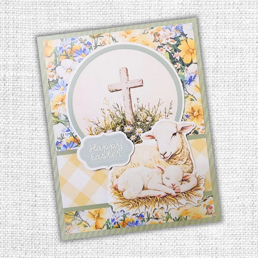 Paper Rose Rustic Easter 6x6 Paper 34185 lamb