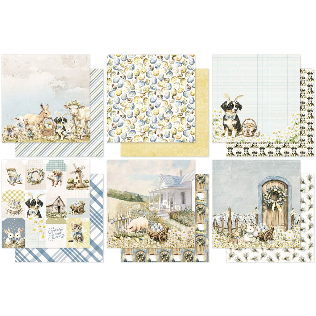 Paper Rose Rustic Easter 6x6 Paper 34185 sheets