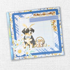 Paper Rose Rustic Easter Tags and Tickets Embossed Die Cuts 34218 notepad