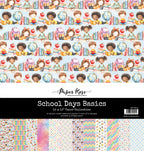 Paper Rose School Days Basics 12x12 Paper 36505