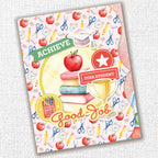 Paper Rose School Days Layered Sentiments 36541 school supplies star student achieve apple on books