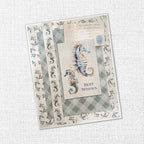Paper Rose Seaside Memories 6x6 Paper 33771 best wishes 
