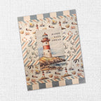 Paper Rose Seaside Memories Basics 6x6 Paper 33795 happy days