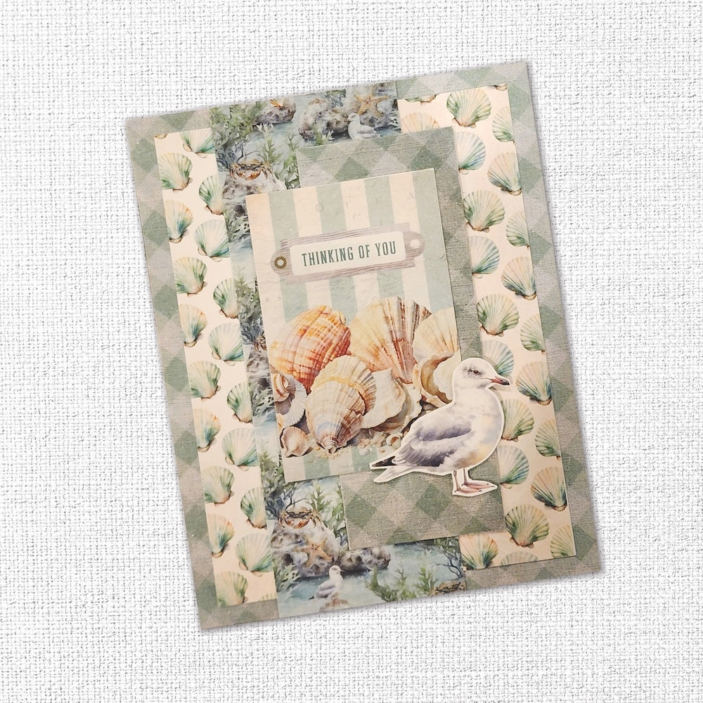 Paper Rose Seaside Memories Basics 6x6 Paper 33795 thinking of you