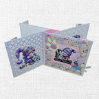 Paper Rose Sewing Gnomes Embossed Die Cuts 34854 fold