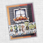 Paper Rose Spooky Halloween Die Cuts and Sentiments 32874 be scary