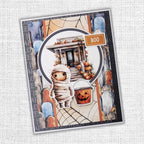 Paper Rose Spooky Halloween Die Cuts and Sentiments 32874 boo