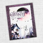 Paper Rose Spooky Halloween Embossed Die Cuts 32757 ghostly greetings