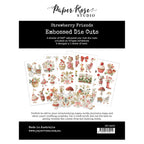 Paper Rose Strawberry Friends Embossed Die Cuts 34905