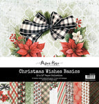 Paper Rose Studio Christmas Wishes Basics 12x12 Paper 37117