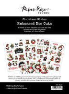 Paper Rose Studio Christmas Wishes Embossed Die Cuts 37105