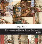 Paper Rose Studio Christmas at Holly House Basics 12x12 Paper 37645
