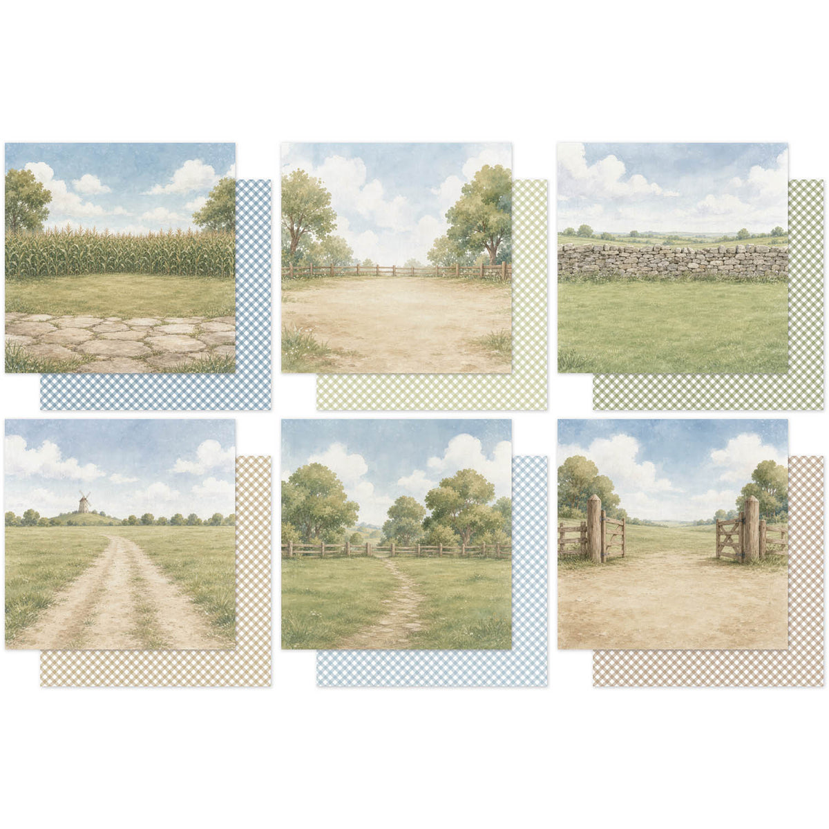 Paper Rose Studio Maplewood Lane 6x6 Paper 37447 sheets