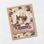 Paper Rose Studio Melody and Memories Basics 6x6 Paper 37408 flowers sheets on music tickets life is a song card
