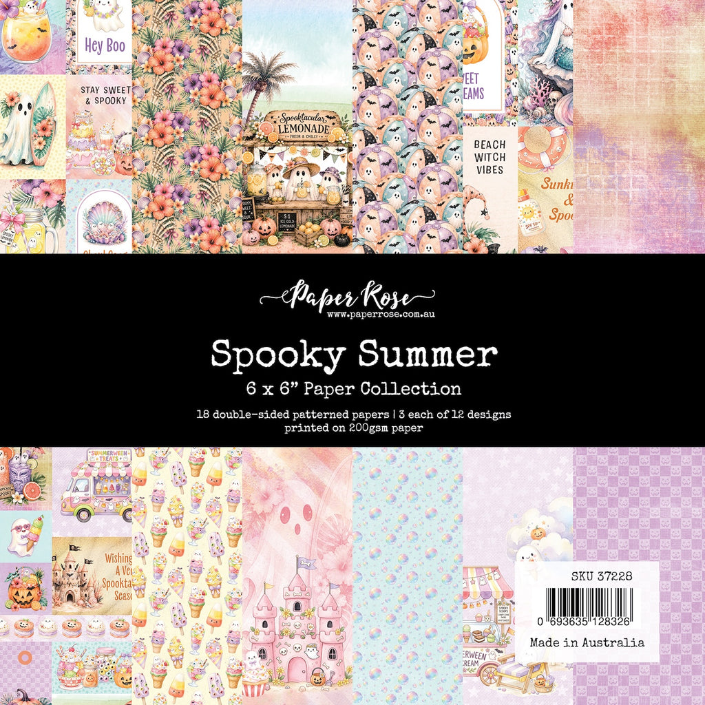 Paper Rose Studio Spooky Summer 6x6 Paper Collection 37228