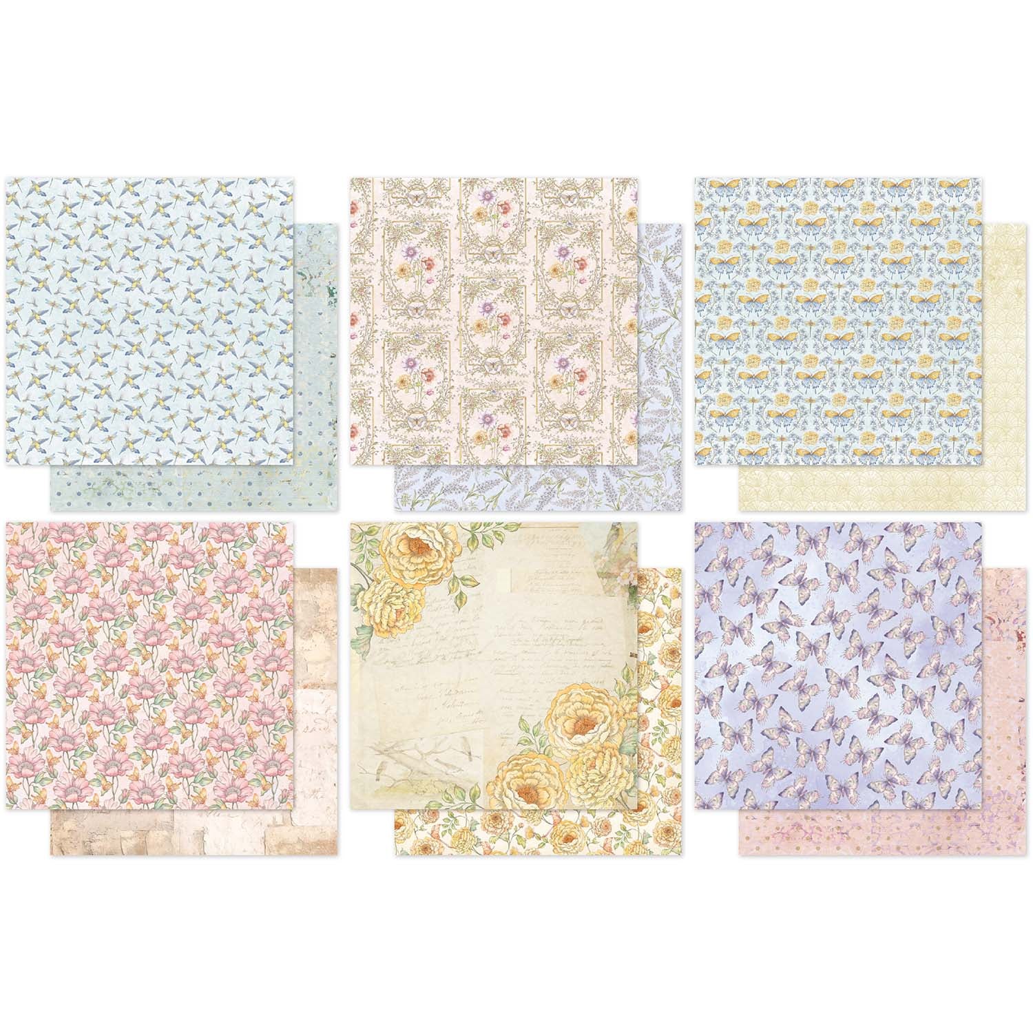 Paper Rose Studio Words of Wisdom Basics 6x6 Paper 35602 sheets