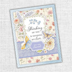 Paper Rose Studio Words of Wisdom Floral Embossed Die Cuts 35638 love