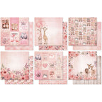 Paper Rose Sweet Valentine 12x12 Paper 33318 sheets