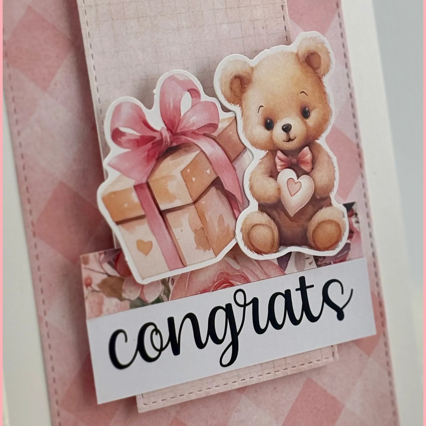 Paper Rose Sweet Valentine 6x6 Paper 33339 congrats