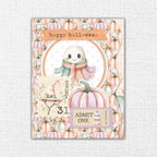 Paper Rose Sweet and Spooky 8.5x11 Mini Junk Journal Folio Kit 35275 ghost