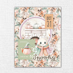Paper Rose Sweet and Spooky 8.5x11 Mini Junk Journal Folio Kit 35275 ghost 31