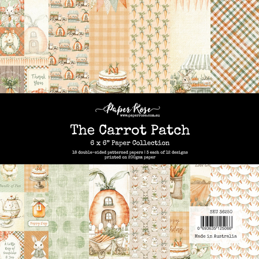 Paper Rose The Carrot Patch 6x6 Paper Collection 36250