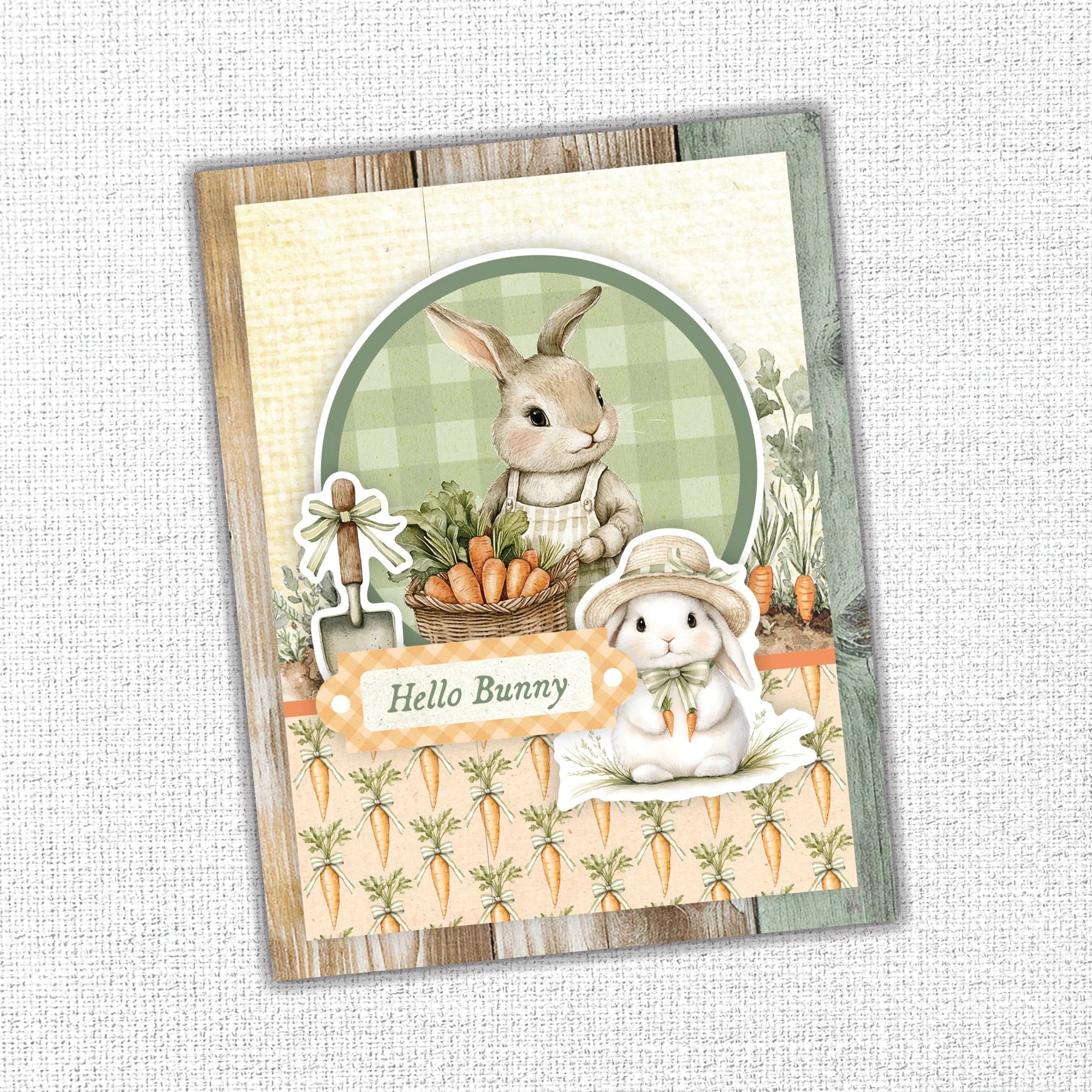 Paper Rose The Carrot Patch 6x6 Paper Collection 36250 bunny