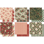 Paper Rose The Christmas Library Basics 6x6 Paper 37567 sheets