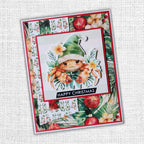 Paper Rose Tropical Christmas 6x6 Paper 33135 happy crab