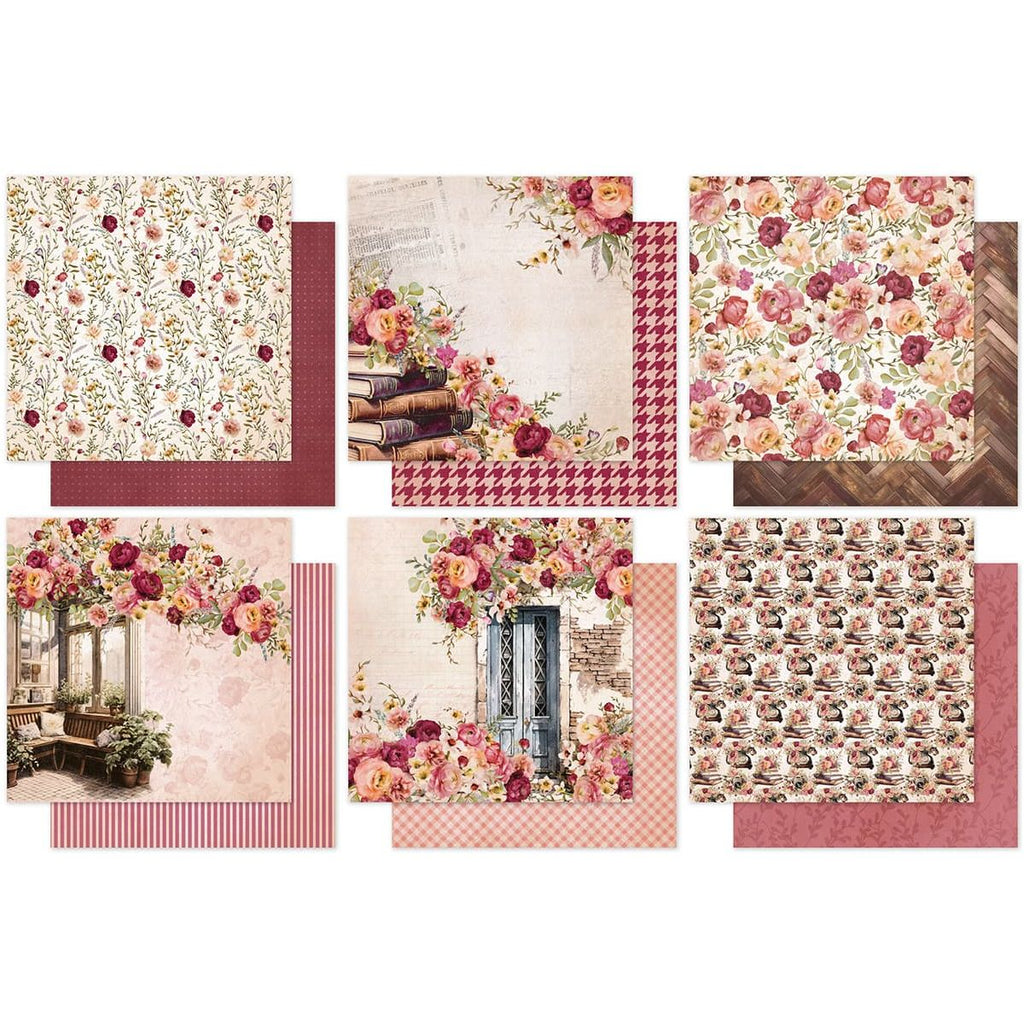 Paper Rose Vintage Rose 6x6 Paper 33618 sheets