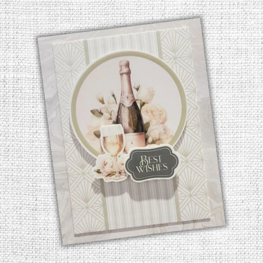 Paper Rose Wedding Joy 12x12 Paper 34188 best wishes
