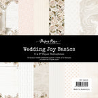 Paper Rose Wedding Joy Basics 6x6 Paper 34323