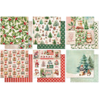 Paper Rose Woodland Christmas 6x6 Paper Collection 33063 sheets