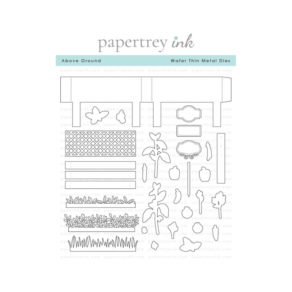 Papertrey Ink Above Ground Clear Stamp and Die Set product image 2