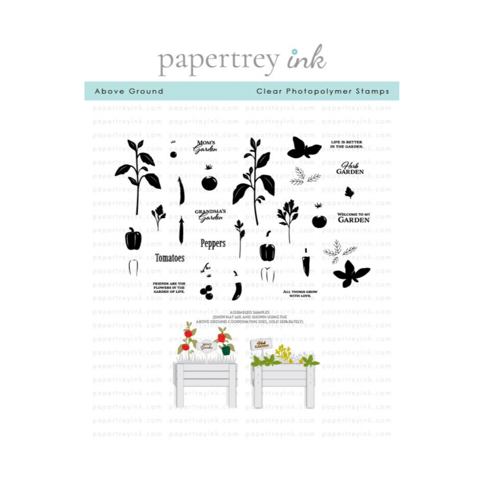 Papertrey Ink Above Ground Clear Stamps 1652