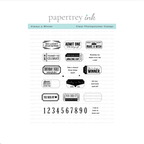 Papertrey Ink Always a Winner Clear Stamp and Die Set product image 1