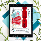 Papertrey Ink Always a Winner Clear Stamps 1711 happy birthday card