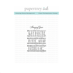 Papertrey Ink Amazing Grace Background Clear Stamp 1704