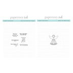 Papertrey Ink Angelic Sentiments Clear Stamp and Die Set