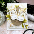 Papertrey Ink Baby Steps Dies pti-0953 welcome