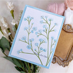Papertrey Ink Baby's Breath Stencils - 0098 blue