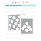 Papertrey Ink Balloon Party Stencils -0081