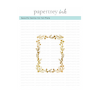 Papertrey Ink Beautiful Berries Hot Foil Plate ptif-0045