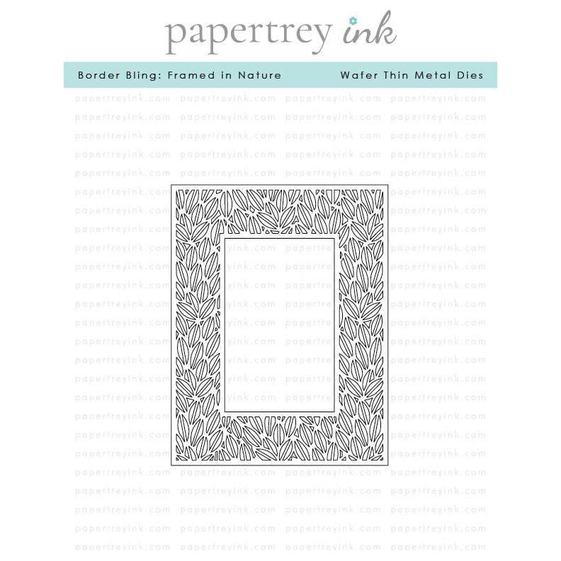 Papertrey Ink Border Bling Framed in Nature Die pti-0869