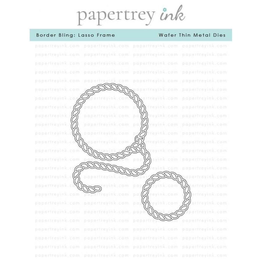 Papertrey Ink Border Bling Lasso Frame Dies pti-0946