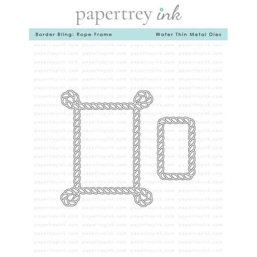 Papertrey Ink Border Bling Rope Frame Dies pti-0945