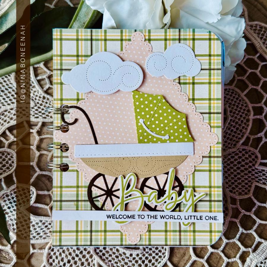 Papertrey Ink Build-A-Baby Buggy Die and Stencil Set welcome