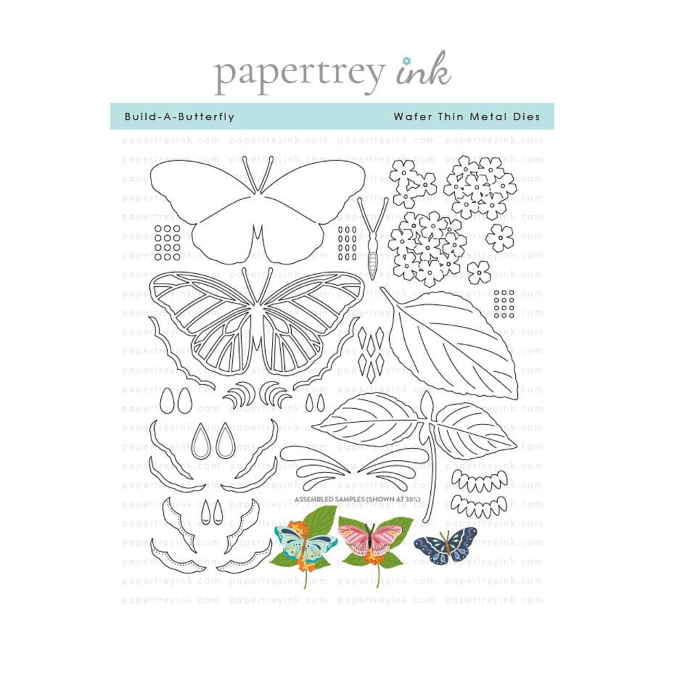 Papertrey Ink Build-A-Butterfly Die and Stencil Set product image 1