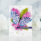 Papertrey Ink Build-A-Butterfly Stencils -0092 flowers