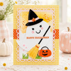 Papertrey Ink Build-A-Ghost Dies pti-1136 happy halloween card